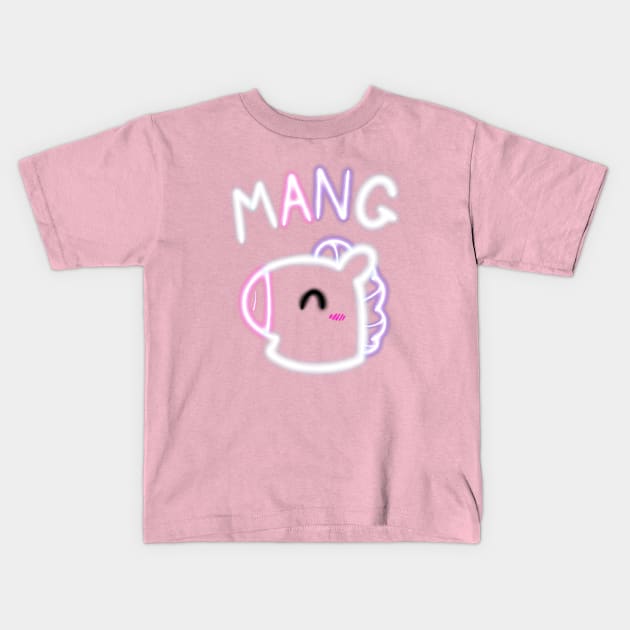 Glowing Mang Kids T-Shirt by monica2003
